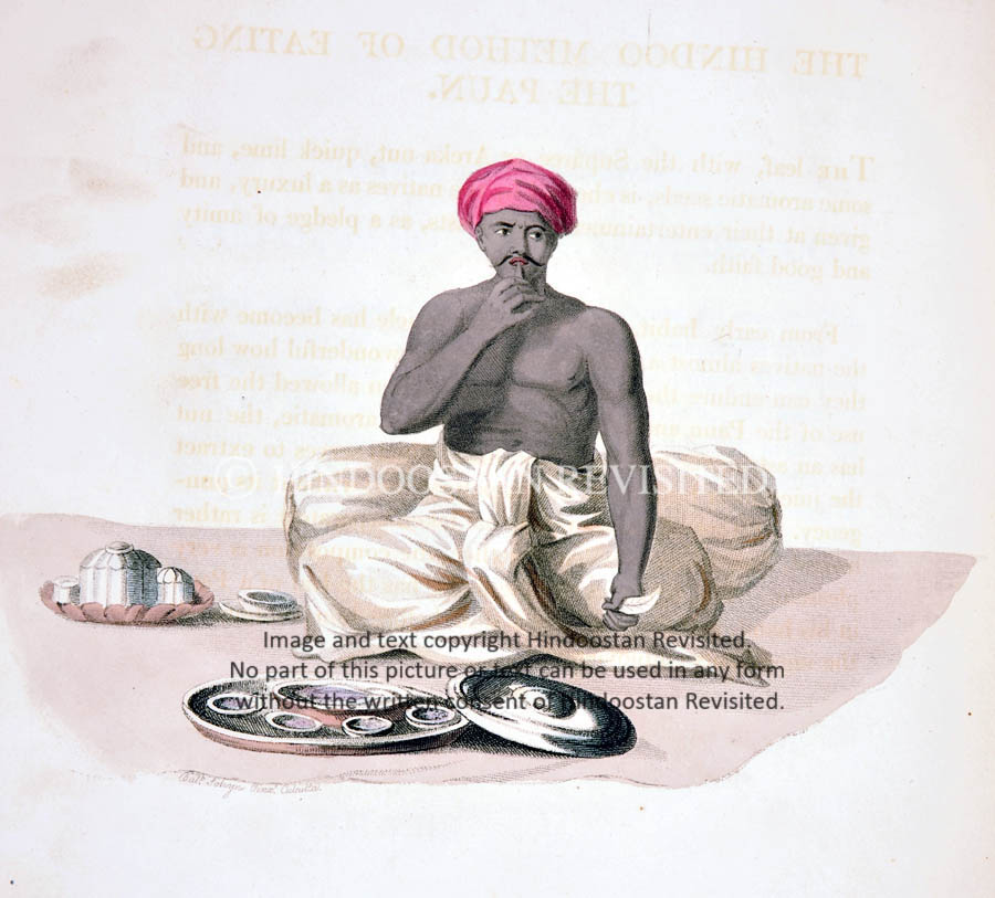 /data/Original Prints/The Thugs Collection/The Thugs Collection of  Hindoostan Revisited - THE HINDOO METHOD OF EATING THE PAUN.jpg